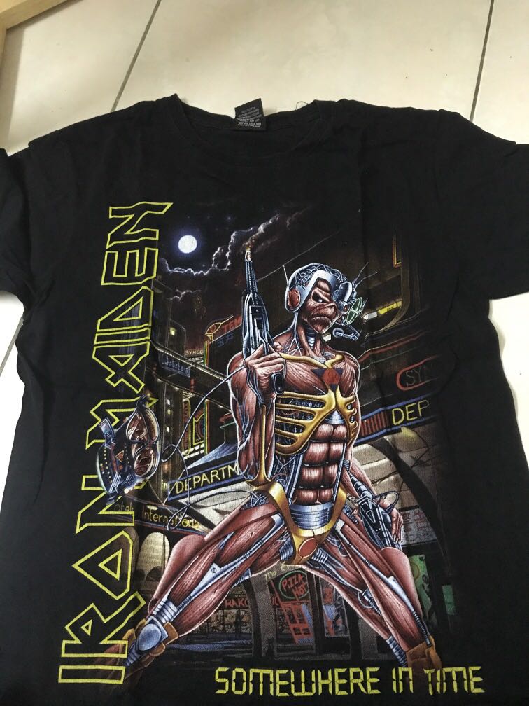 Iron maiden somewhere 2025 in time shirt