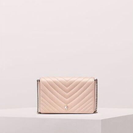 Kate spade flapper pink wallet sales