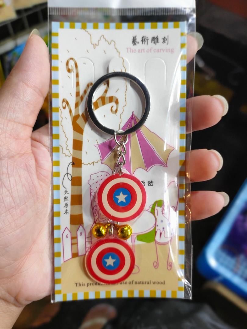 Key chains (Category: Everything Else) located in Singapore. Submitted by iilikeshopping (Listing ID 270868604, Image 1). Description: Key chain with 2 accessories Cute cartoons Avengers, Doraemon, Hello Kitty, tsum tsum, pony, Garfield, my Melody, Mickey.