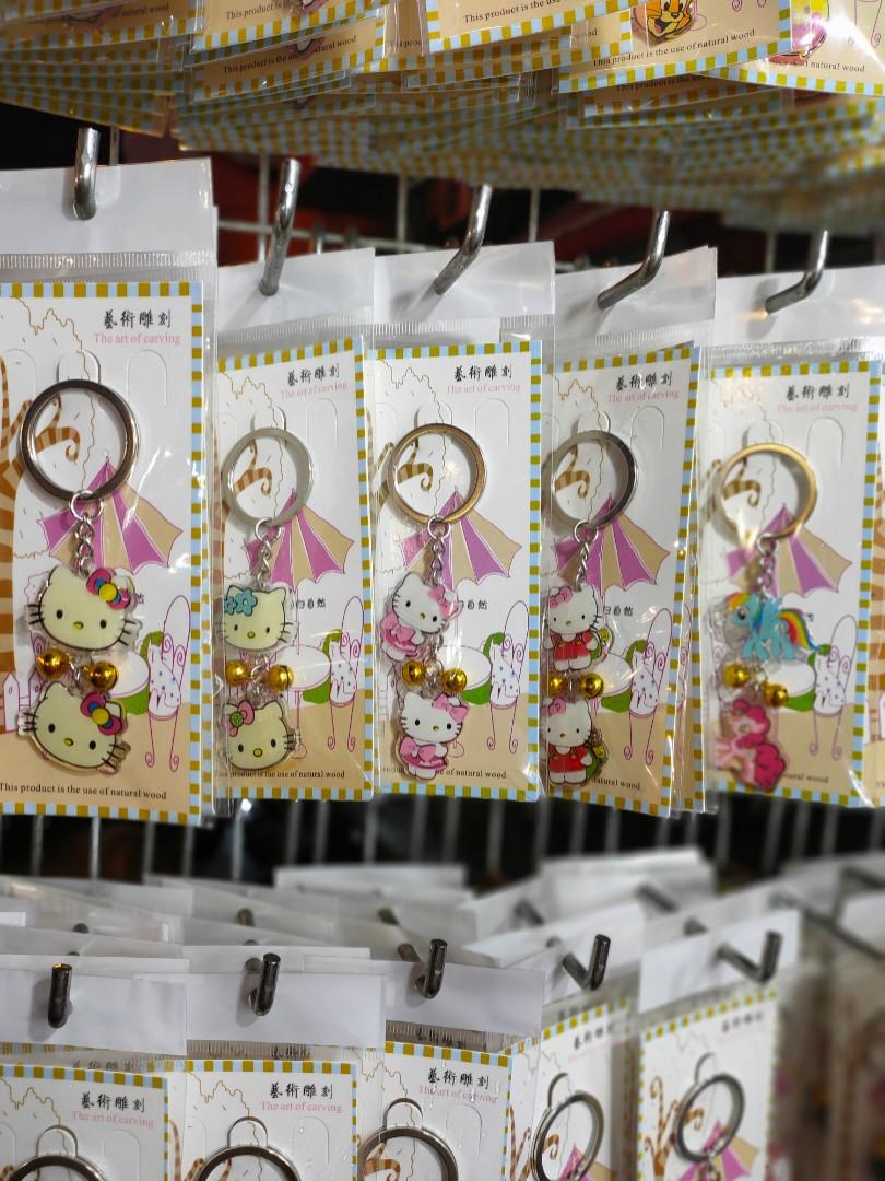 Key chains (Category: Everything Else) located in Singapore. Submitted by iilikeshopping (Listing ID 270868604, Image 2). Description: Key chain with 2 accessories Cute cartoons Avengers, Doraemon, Hello Kitty, tsum tsum, pony, Garfield, my Melody, Mickey.
