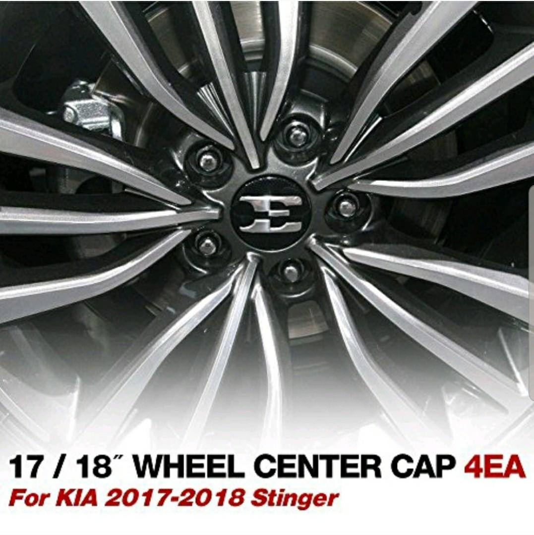 KIA Stinger 18 inch rim wheel caps x 4, Car Accessories, Tyres & Rims