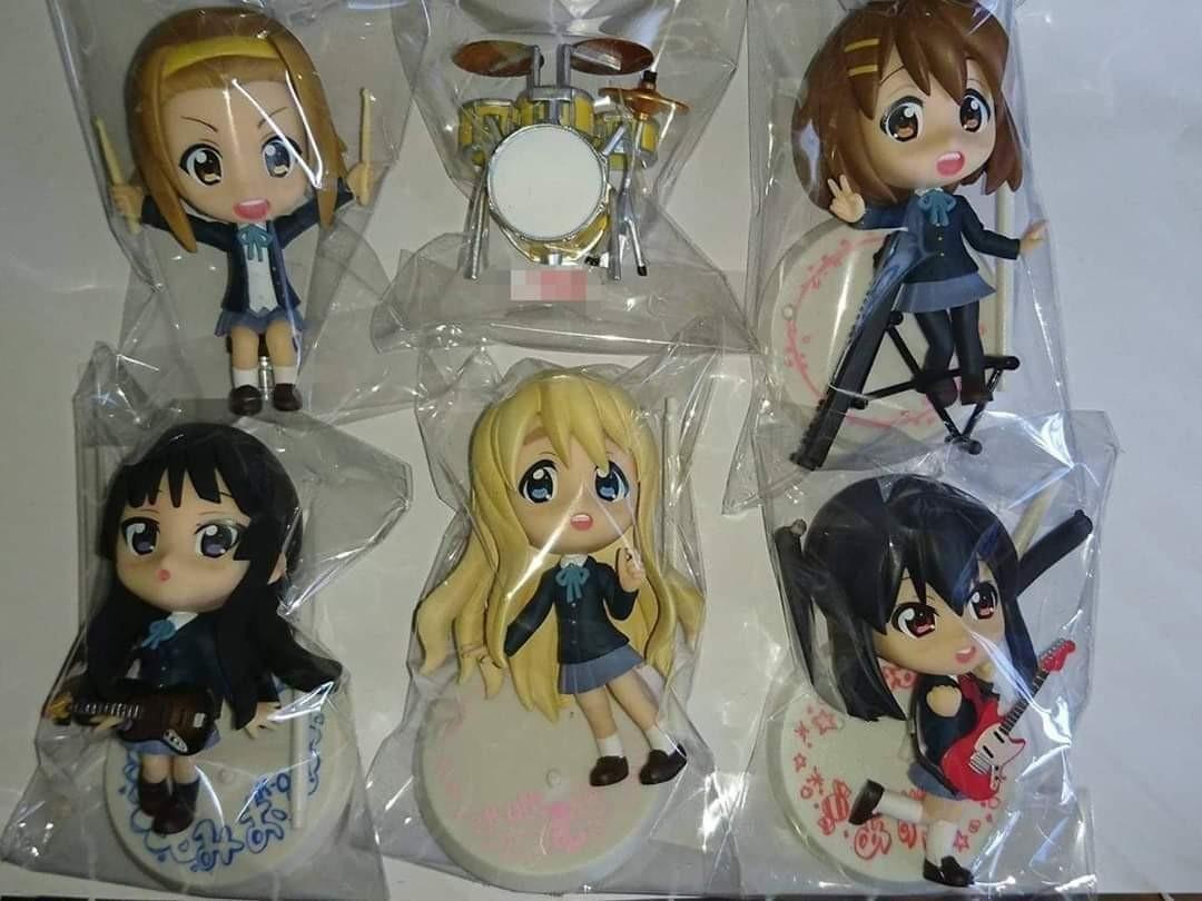 Kon anime chibi figure set band, Hobbies & Toys, Toys & Games on Carousell