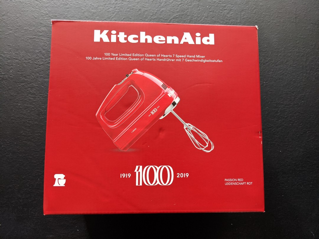 kitchenaid 100 year hand mixer