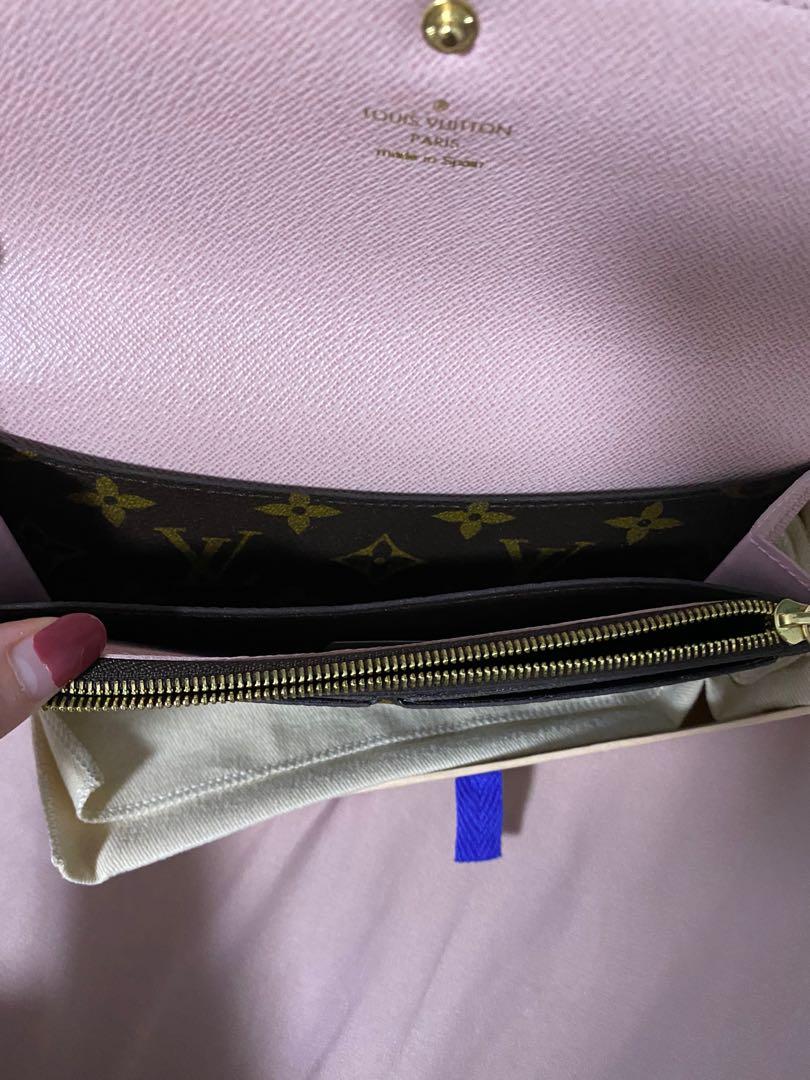 Louis Vuitton monogram emilie wallet with rose ballerine , mini pochette &  …  Vintage louis vuitton handbags, Louis vuitton handbags prices, Louis  vuitton monogram