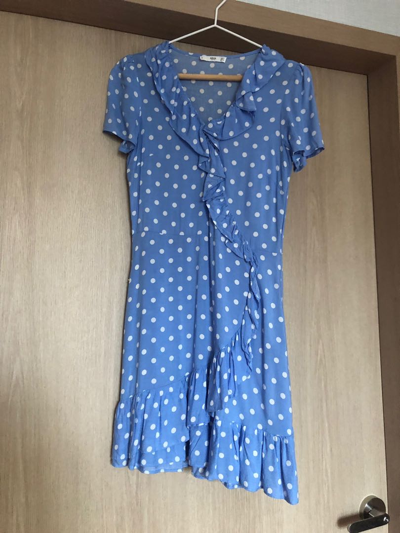 Mango polka dot dress Women s Fashion Dresses Sets Dresses on Carousell