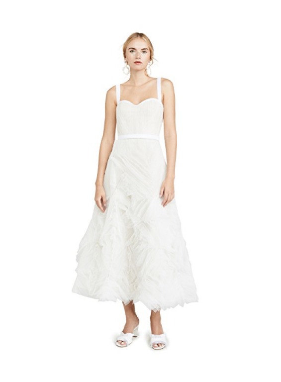 Marchesa notte butterfly dress top