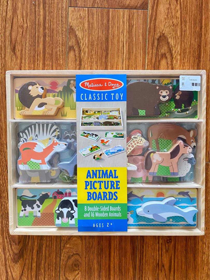 Melissa and doug animal picture boards new arrivals
