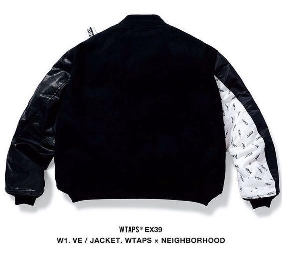 NEIGHBORHOOD x WTAPS MA1, 男裝, 外套及戶外衣服- Carousell