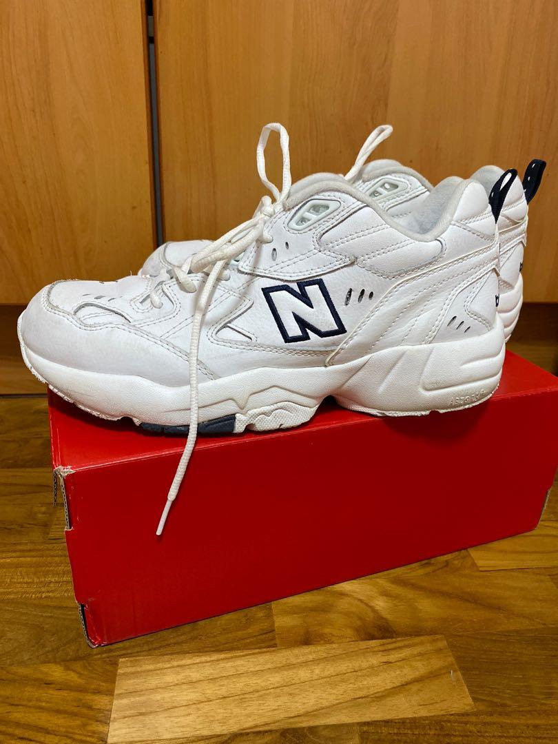 New Balance 608 white, Men's Fashion, Footwear, Sneakers on Carousell