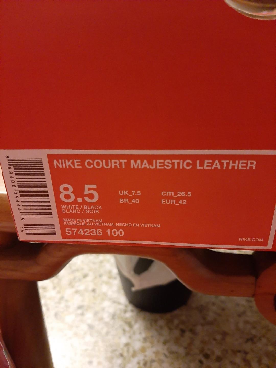 wmns nike court majestic