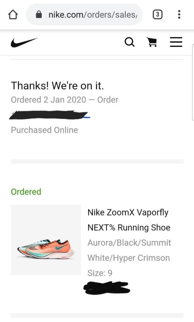 Nike zoomx vaporfly next aurora/black/summit white/hyper crimson clearance