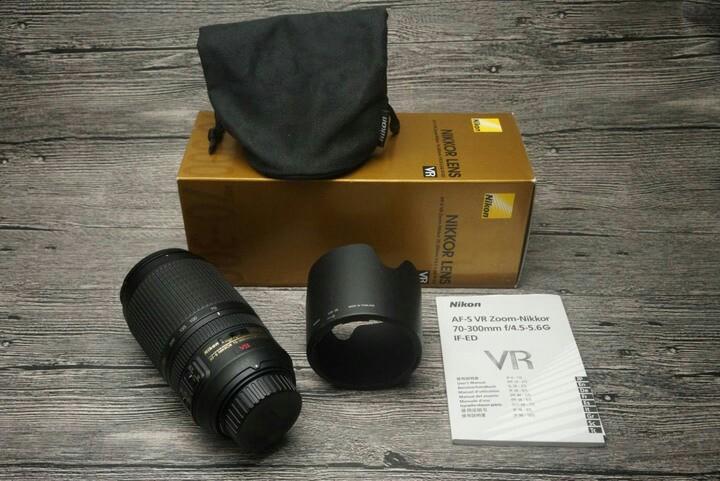 Nikon AF-S VR Zoom-Nikkor 70-300mm f / 4.5-5.6G IF-ED, with electronic  invoice