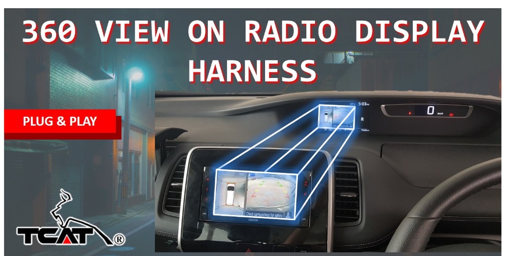 Nissan Serena C27 360 View On Radio Display Harness Others