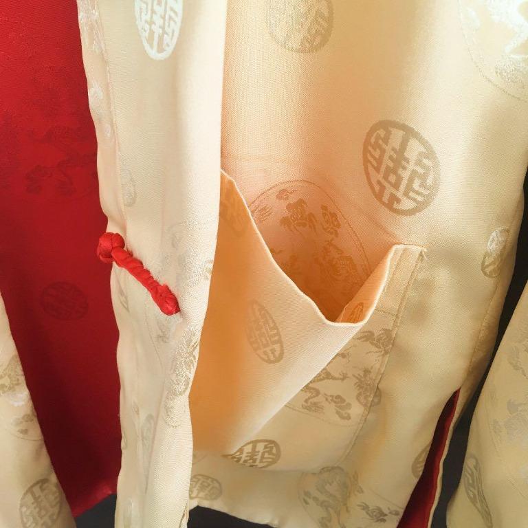 Oriental Noble Full Silk Men's Sam Foo, Men's Fashion, Tops & Sets ...