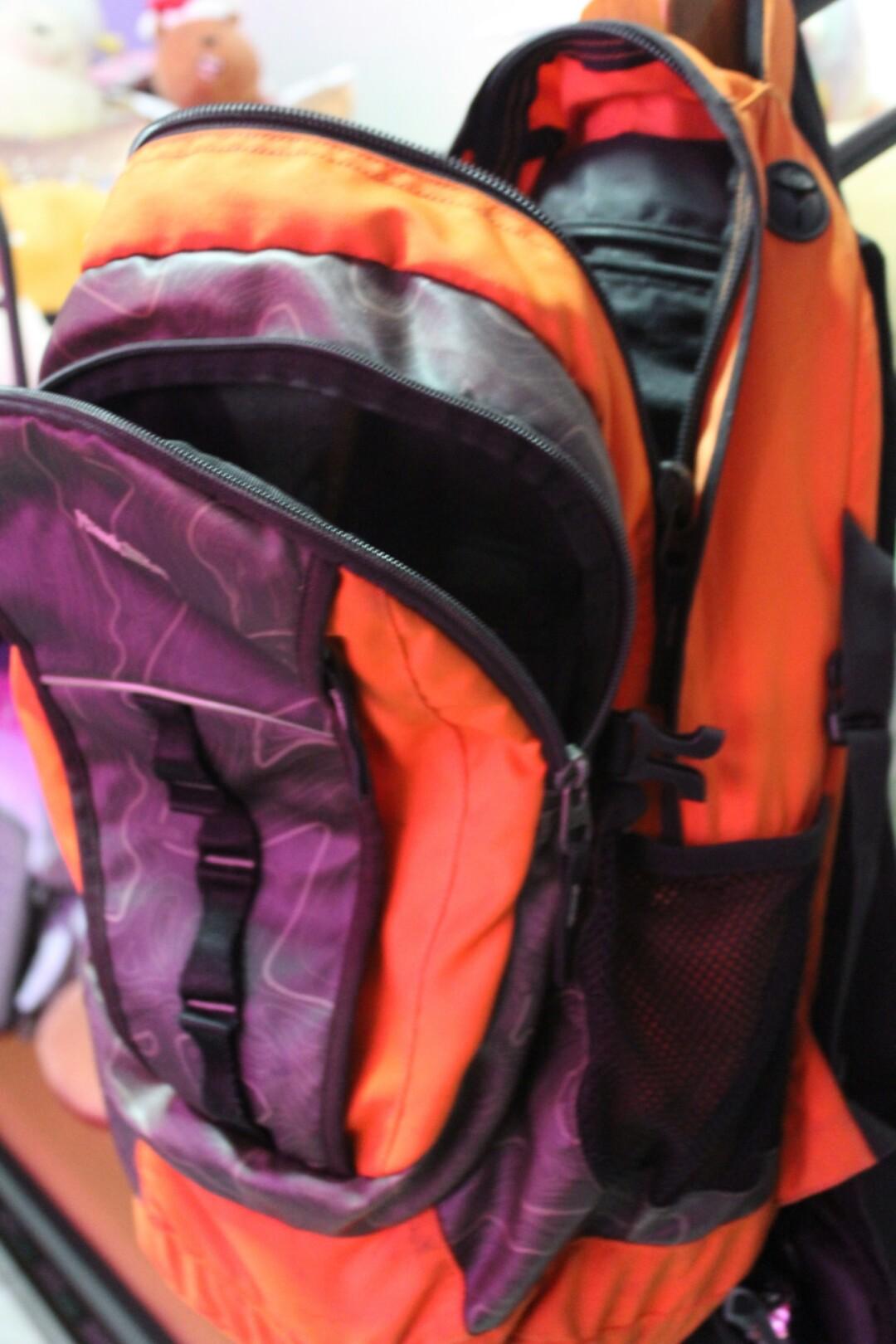 Original Black and Orange Hawk Bag Men s Fashion Bags Backpacks on Carousell