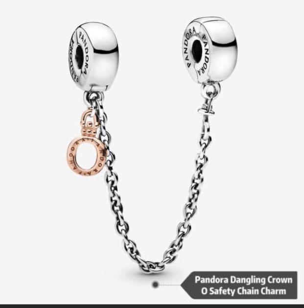 Pandora Safety Chain Charm, Women's Fashion, Jewelry & Organizers