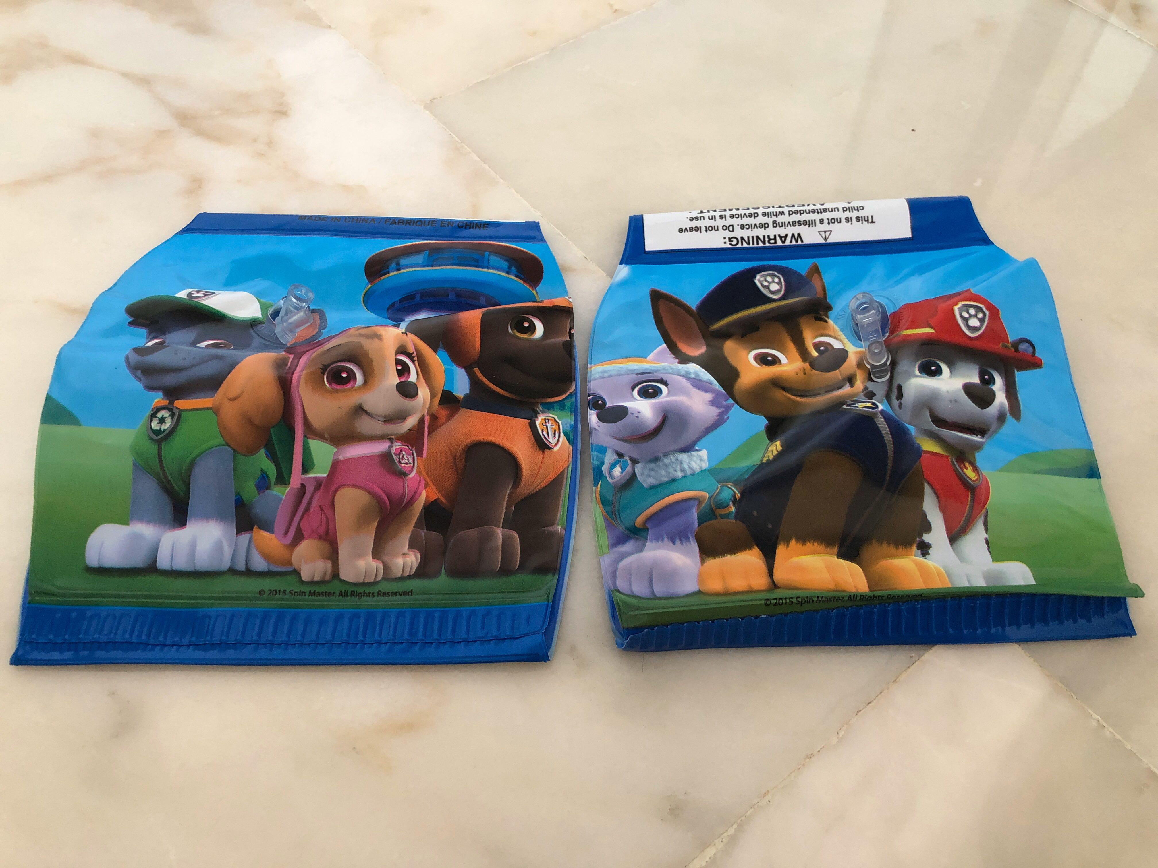 Paw Patrol swimming arm band float