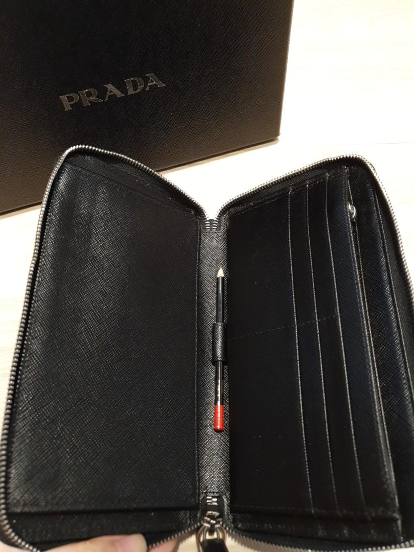 Prada Travel Organizer, Luxury, Bags & Wallets on Carousell