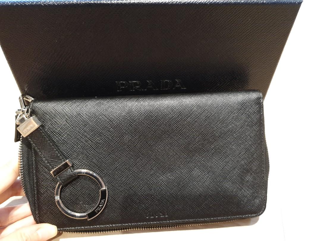 Prada Travel Organizer, Luxury, Bags & Wallets on Carousell