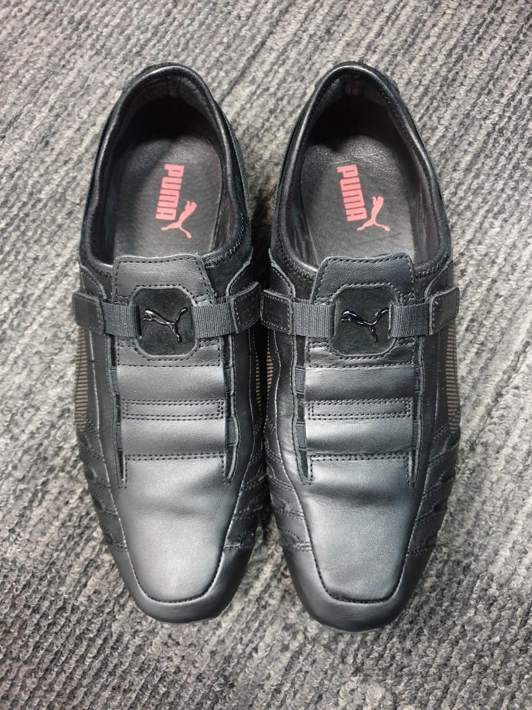 Puma Vedano Black US9.5, Men's Fashion, Footwear, Sneakers on Carousell