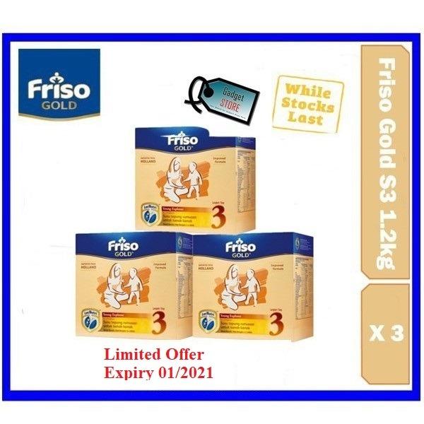 Ready Stock Friso Gold Step 3 02 2021 1 2kg X 3 Travel Trial Pack Sachet Bayi Susu Baby Milk Powerder Babies Kids Others On Carousell