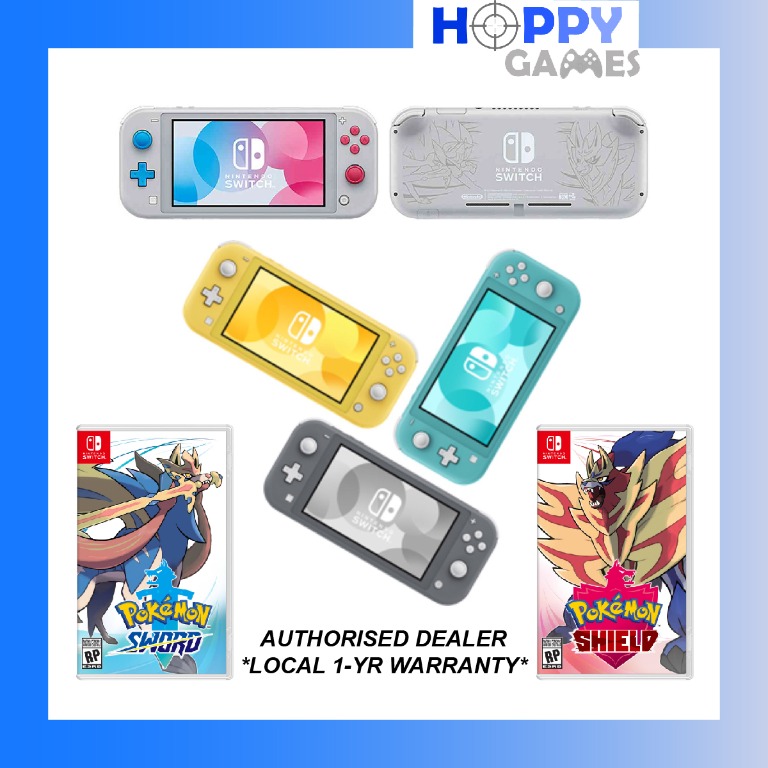 Ready Stock Maxsoft 1 Year Warranty With Bundle Nintendo Switch Lite Pokemon Zacian And Zamazenta Edition Pokemon Sword And Shield Toys Games Video Gaming Consoles On Carousell