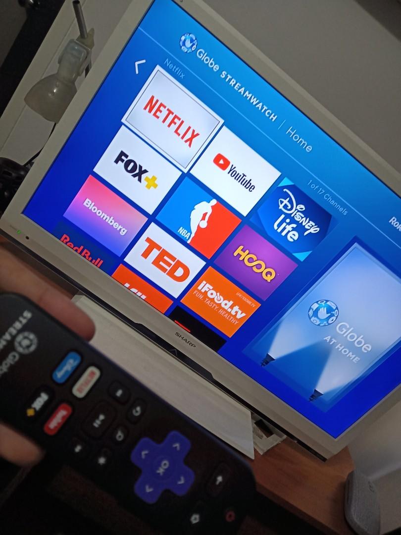 Sharp 32" LED TV with Roku, TV & Home Appliances, TV & Entertainment