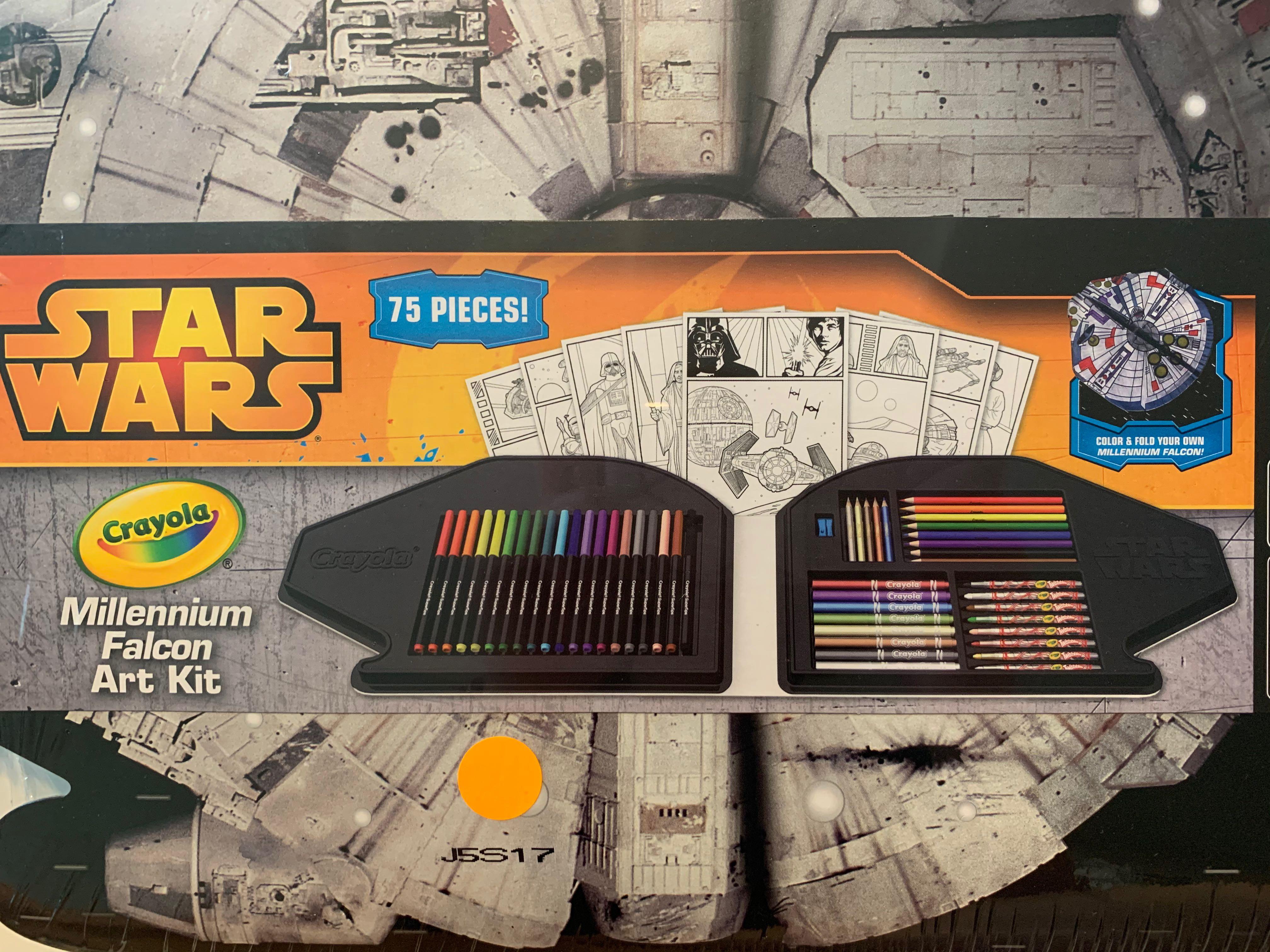 Star Wars - Crayola Colouring Set, Hobbies & Toys, Books & Magazines