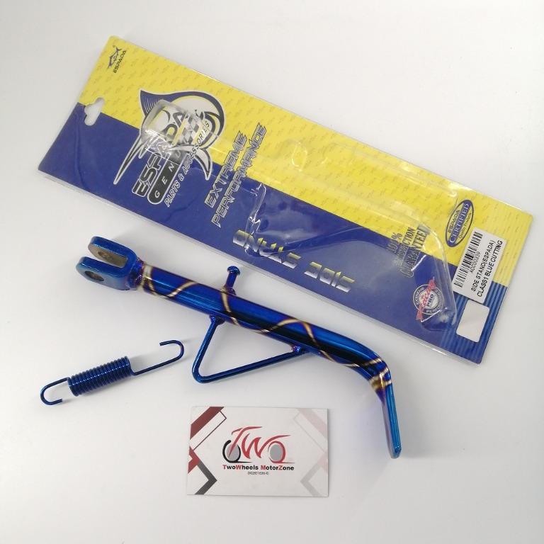 UNIVERSAL HONDA YAMAHA EX5 WAVE KRISS LAGENDA SIDE STAND TITANIUM