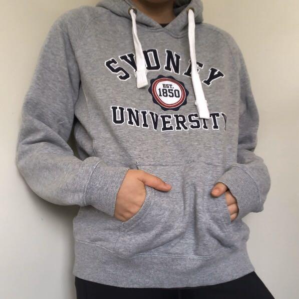 gray usyd hoodie Women s Fashion Clothes on Carousell