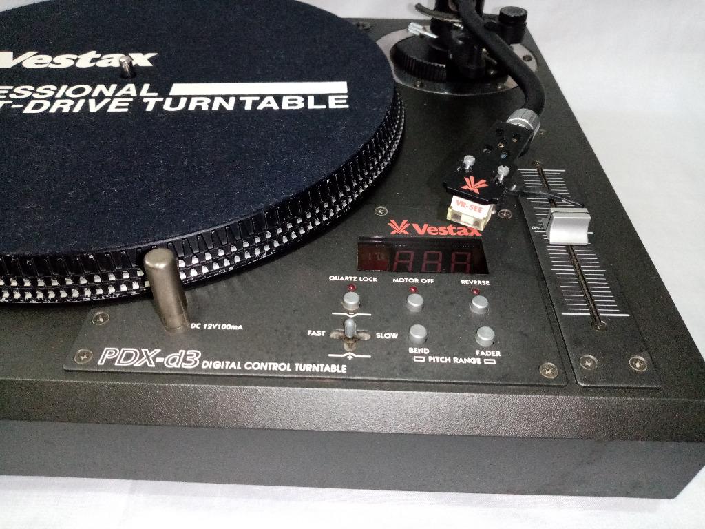 VESTAX PDX D3 TURNTABLE, Audio, Other Audio Equipment on Carousell