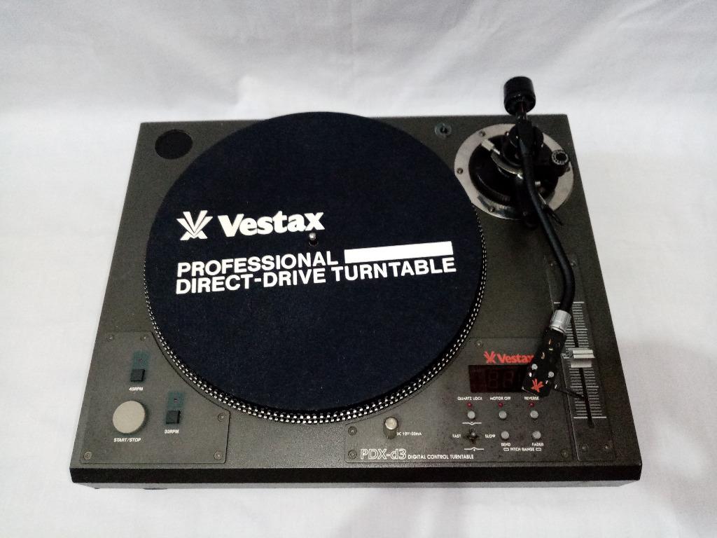 VESTAX PDX-D3 TURNTABLE, Audio, Other Audio Equipment on Carousell