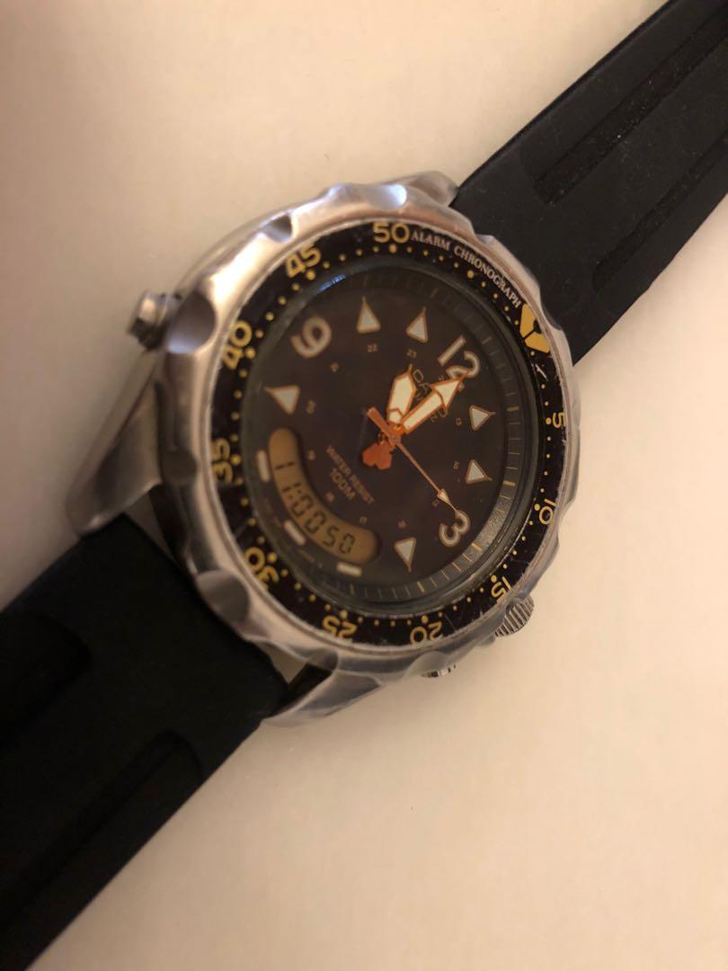 Army pause Australsk person Vintage Casio 388 AD-520 Divers Watch, Men's Fashion, Watches &  Accessories, Watches on Carousell