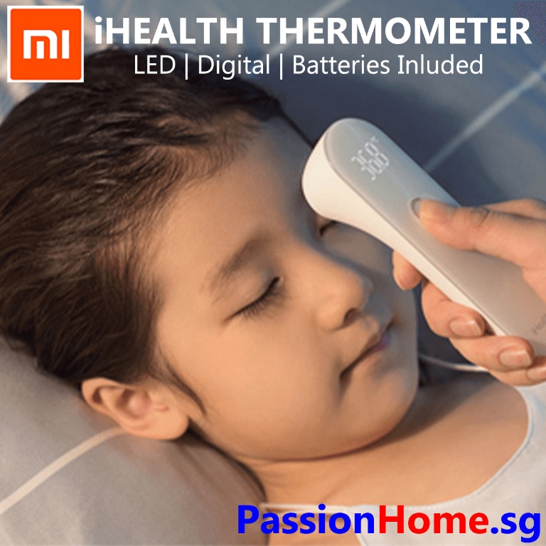 Xiaomi iHealth LED Thermometer Non Contact Digital Infrared Forehead Body Thermometer for Baby Kids Adults Elders