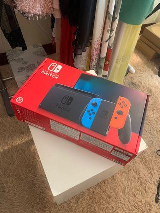 Nintendo Switch v2.0 with 7 games