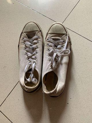 Converse white sneakers