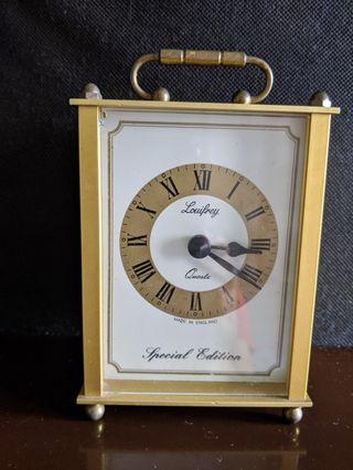 Antique English carriage table clock