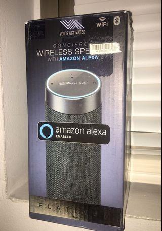 Platinum Concierge Wireless Speaker w/ Amazon Alexa