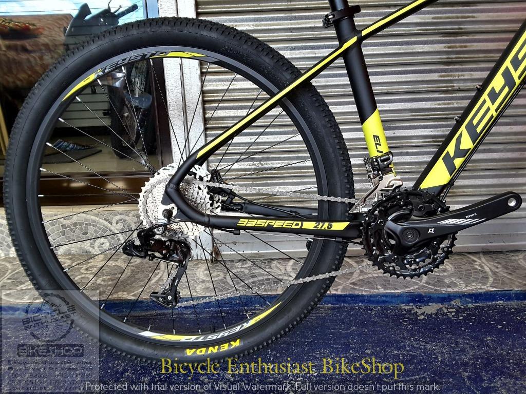 29er frame 27.5 wheels