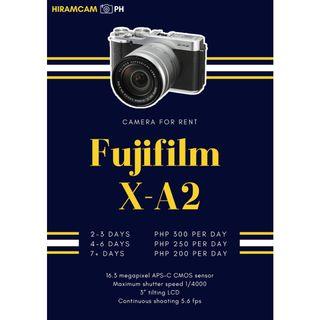 For Rent! Fujifilm X-A2