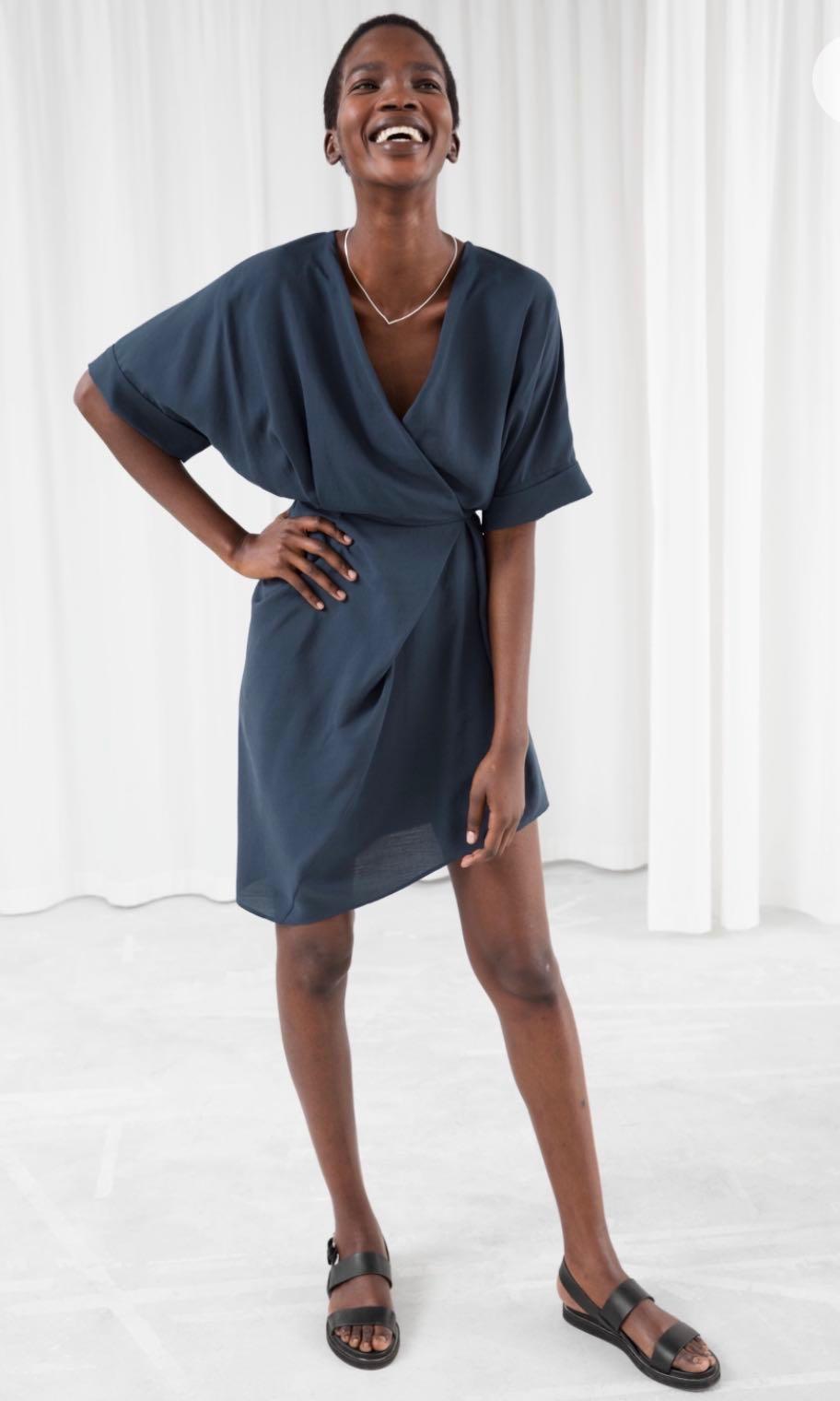 ☀ Other Stories Wrap Dress, Women's ...