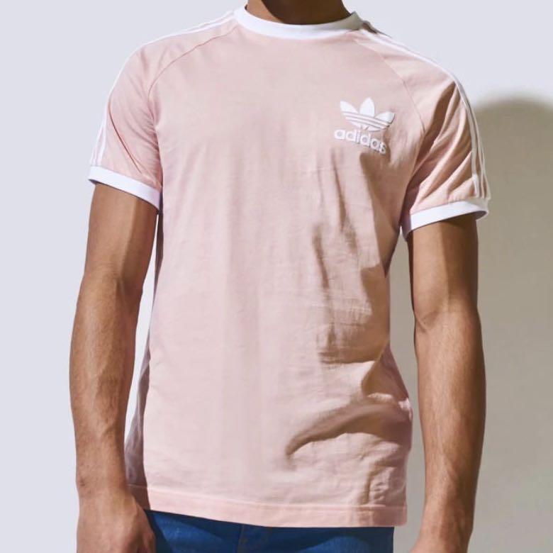 Adidas Originals California - Vapour Pink, Men's Fashion, Tops & & Polo Shirts Carousell