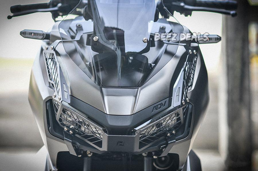 ADV 150 H2C Headlight Guard, Motorcycles, Motorcycle Accessories on