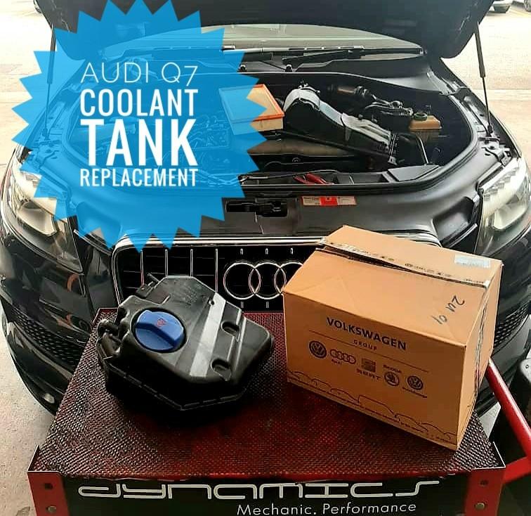 Audi Coolant tank replacement, Car Accessories, Accessories on Carousell