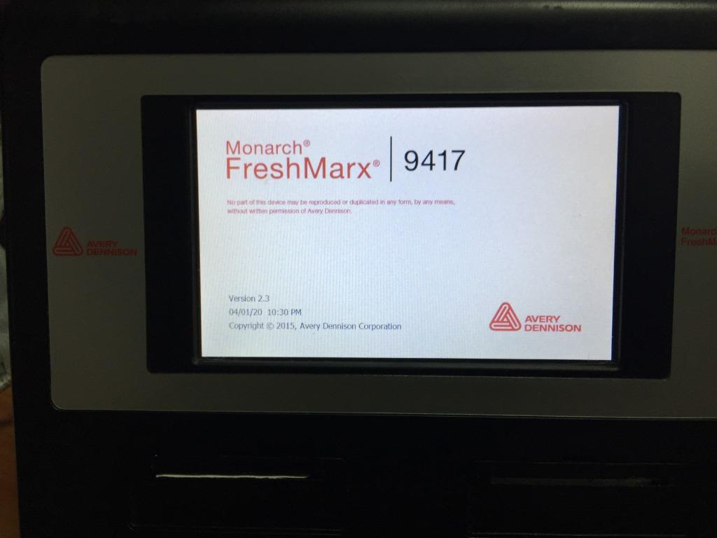 Avery Dennison Freshmark 9417 F&B Label Printer, Computers ...