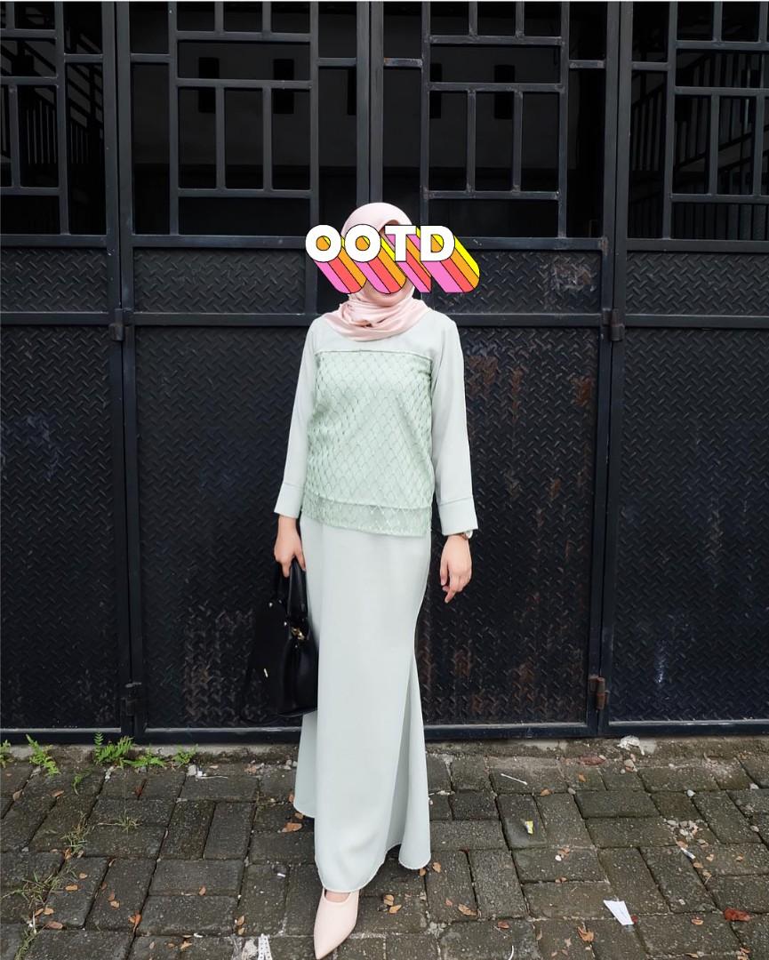 Baju Kondangan Bridesmaid Baju Pesta Fesyen Wanita Pakaian Wanita Gaun Rok Di Carousell