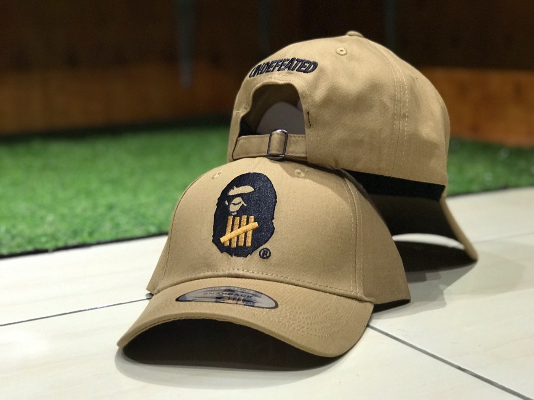 Bape x Undefeated Cap Men s Fashion Watches Accessories Cap Hats on Carousell