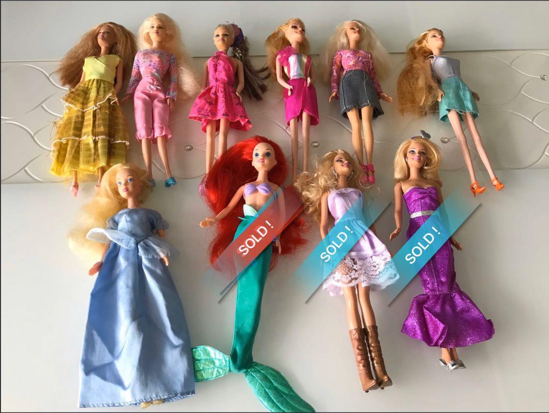 barbie dolls under $10