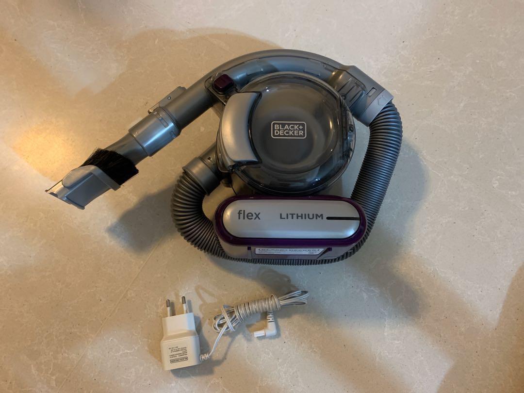 Black & Decker PDB315JPB1 10.8V LiIon Flexi Dustbuster Cordless Hand