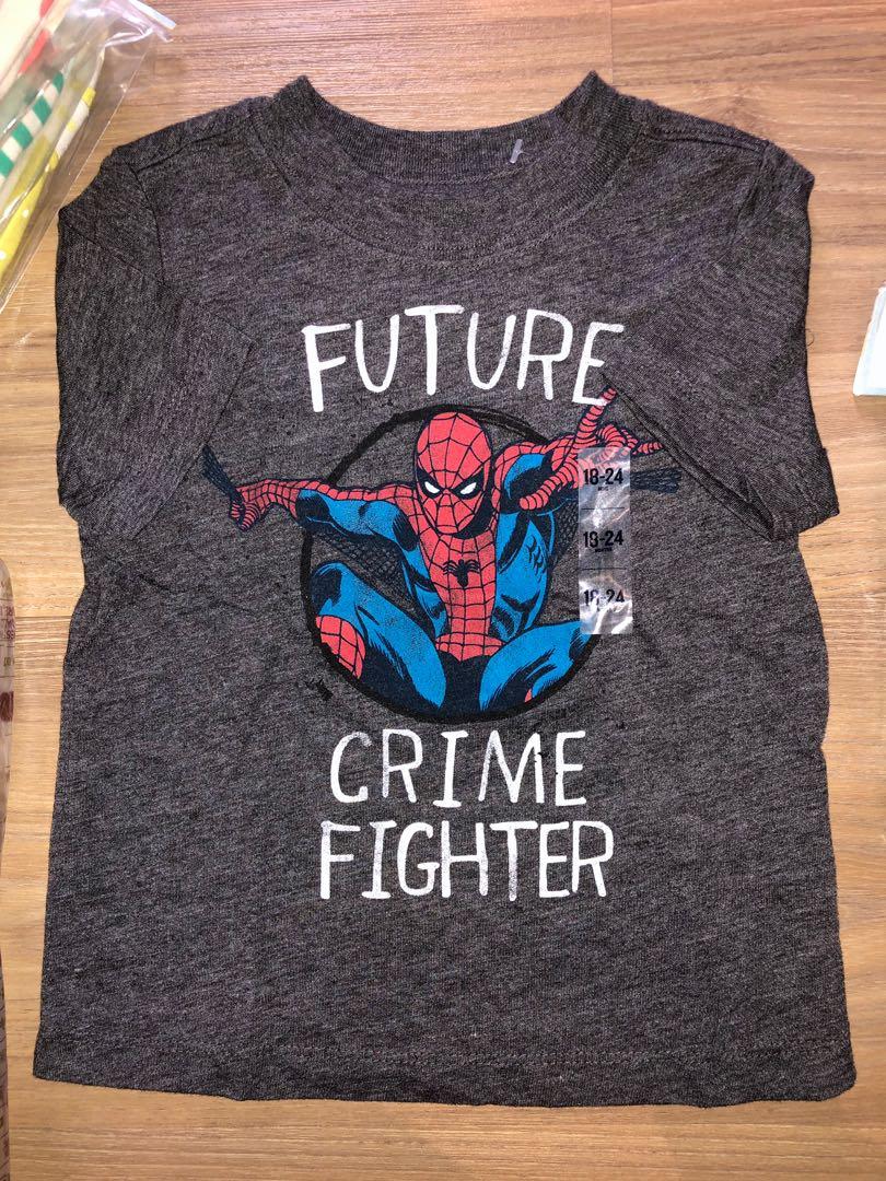 old navy spiderman t shirt